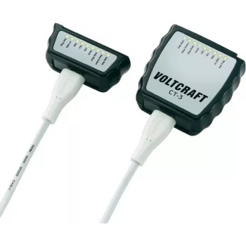 Kabelių testeris Voltcraft CT-3 HDMI Type A (HDMI 1.0 / 1.1 suderinamumas)