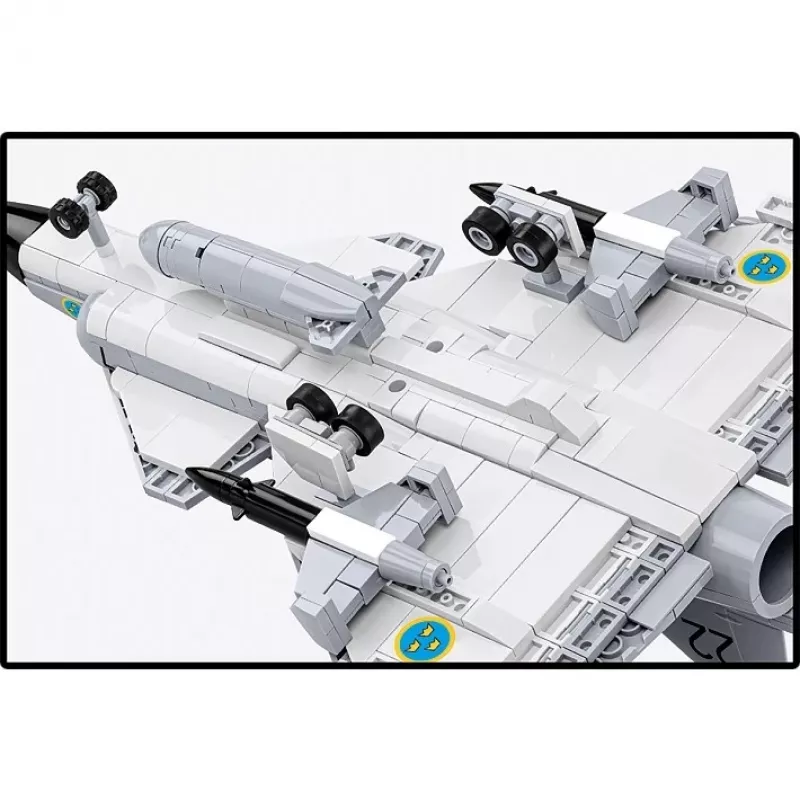 Cobi blokelių rinkinys Saab AJ 37 Viggen, 881 detalė
