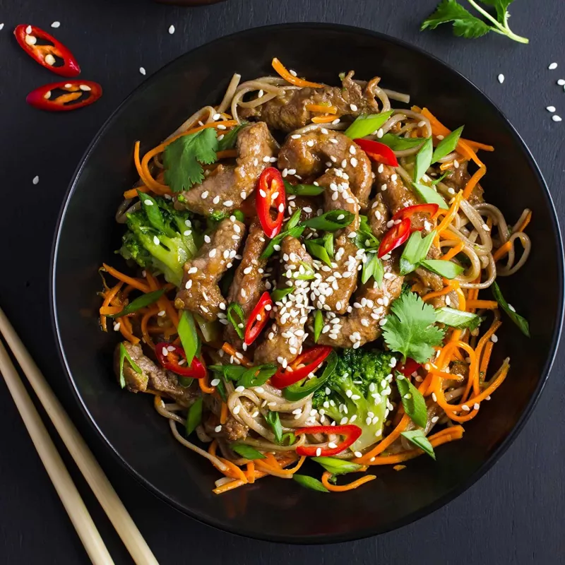 Wok Russell Hobbs RH01860EU7 28 cm su Crystaltech nelimpančia danga