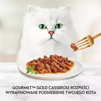 GOURMET GOLD - Troškinys su antis ir kalakutiena 85g