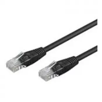 Goobay CAT 6-1500 UTP tinklo laidas 15 m juodas