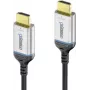 Fiberx FX-I380-005 HDMI 2.1 8K šviesolaidinis kabelis, 5 m, juodas