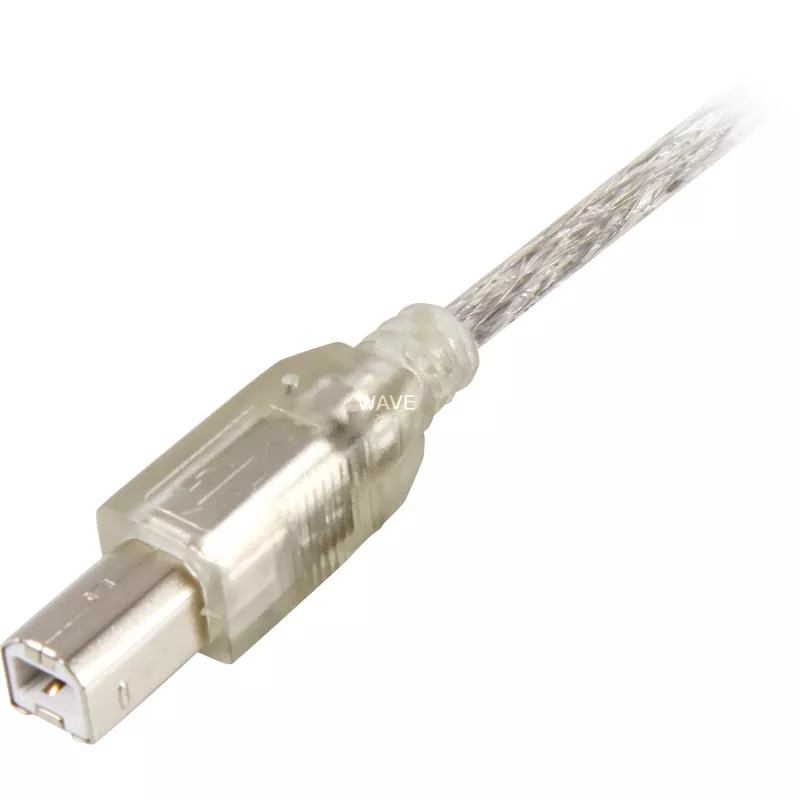 USB laidas DeLOCK 0,5 m A-B pilka 82057