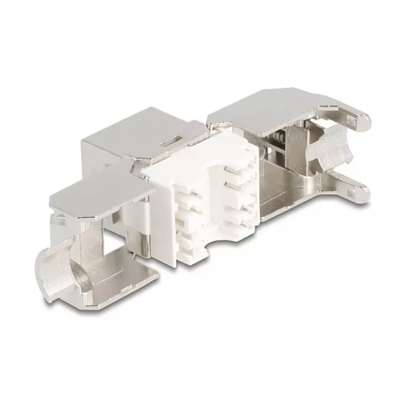 Lyčių keitiklis DeLOCK 90683 RJ45 LSA sidabrinis