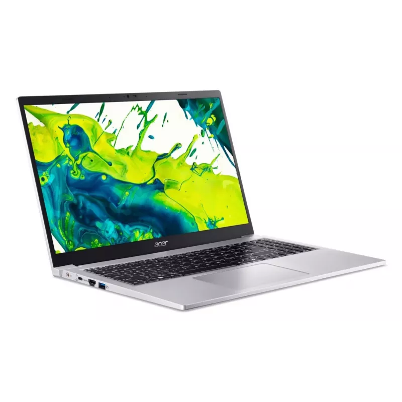Nešiojamas kompiuteris Acer Aspire Lite Core i3 N355, 15,6 colio ekranas, 8GB RAM, 512GB SSD, be OS