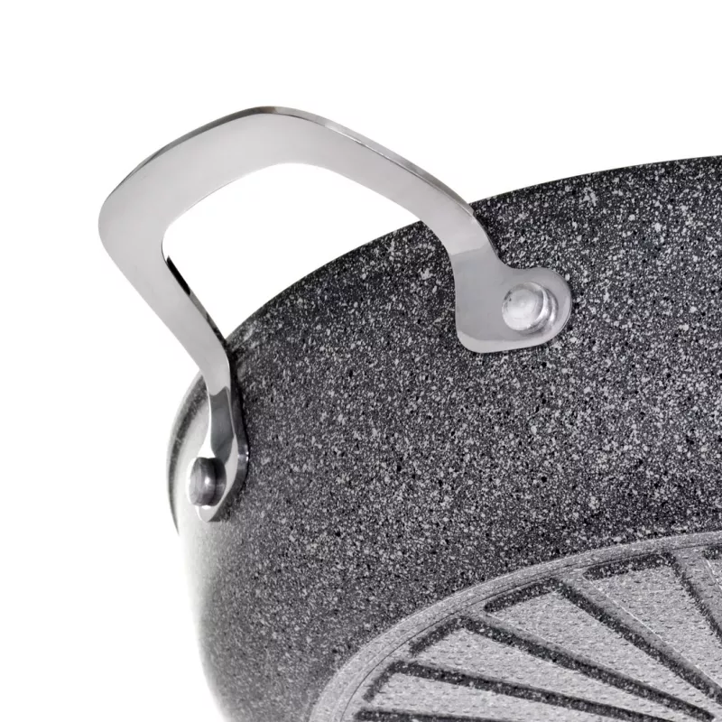 Gili keptuvė su dviem rankenomis BALLARINI Salina Granitium 24 cm 75002-811-0