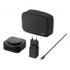 Belkin BoostCharge Pro Qi2 3 viename sulankstomas magnetinis belaidis kelioninis įkroviklis, juodas, 15 W