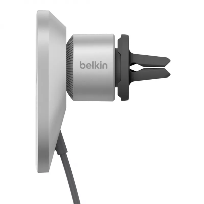 Belkin BoostCharge Pro pilka belaidė įkroviklis automobiliui WIC008BTGR-NCV2