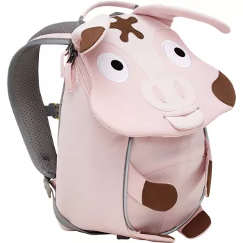 Vaikiška kuprinė Affenzahn Little Friend Tonie Pig rožinė/ruda – mažas vaikiškas kuprinė