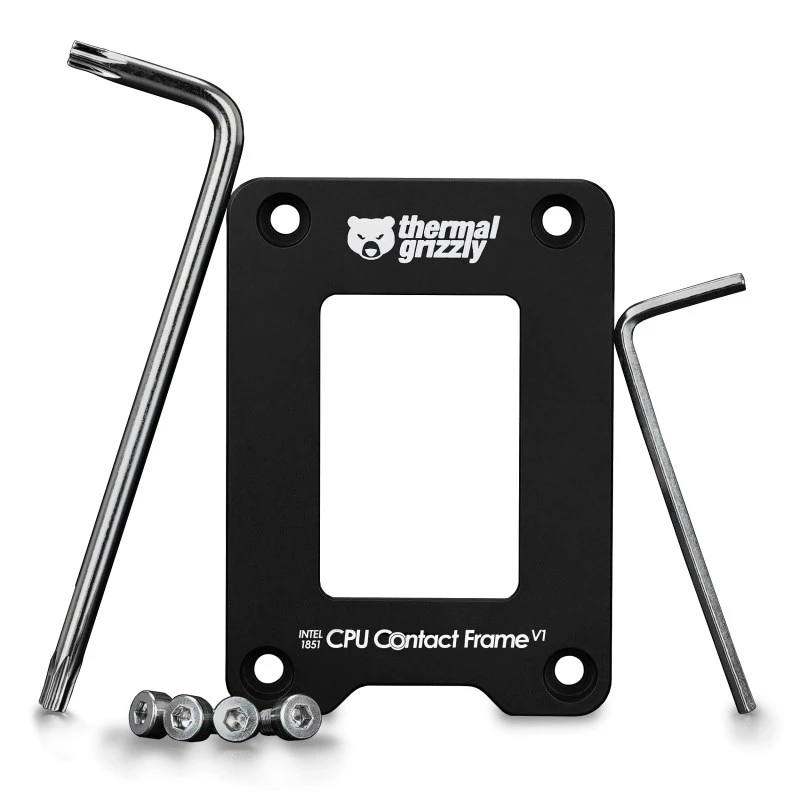 Rėmelio atnaujinimo rinkinys Thermal Grizzly TG-CF-I1851-V1 Aliuminis Juodas 71x51x6mm