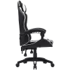 Žaidimų kėdė CANYON Core SGCH2 juoda/balta, ergonomiškas dizainas, reguliuojamas aukštis