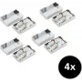 ShiverPeaks 75001-SET4 tinklo praplėtimo rinkinys Cat. 6 4 vnt.