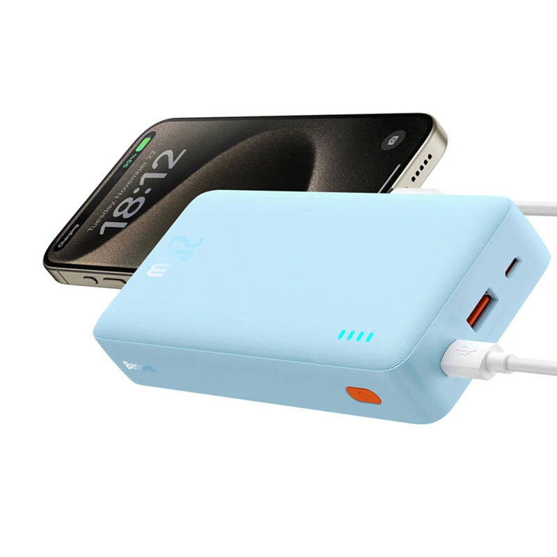 Baseus Airpow LiPo 20000 mAh mėlynas