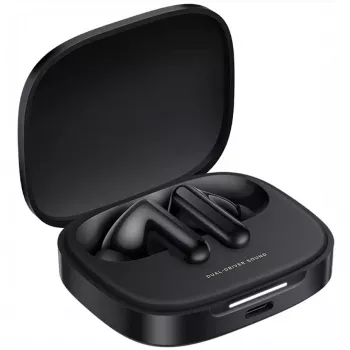 Ausinės Xiaomi Buds 6 belaidės ausinės į ausis, Bluetooth 5.4, ANC, 42 h grojimo, IP54, naktinė juoda