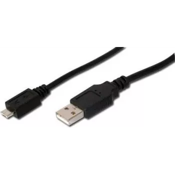 USB laidas Digitus 1,8 m USB 2.0 USB A Micro-USB A juodas