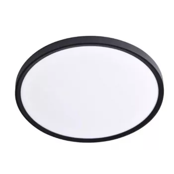 LED prožektorius VISIONAL VS-FL-32-PIR-IP44/B – 32 W, 3840 lm, PIR judesio jutiklis, IP44