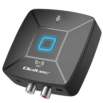 QOLTEC 56981 belaidis garso siųstuvas-imtuvas Bluetooth/AUX/RCA
