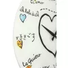 NeXtime klok 8030 Loving You, 43 cm, sieninis, baltas / įvairiaspalvis