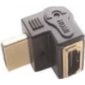 HDMI lyties keitiklis e+p HDMI 7 juodas