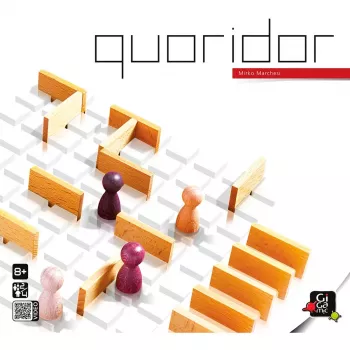 Stalo žaidimas G3 Quoridor (332470) – strateginis labirintas 2–4 žaidėjams
