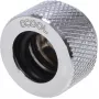 Alphacool HT 13mm HardTubo įsukama jungtis G1/4 - raižyta - Chrome (17188)