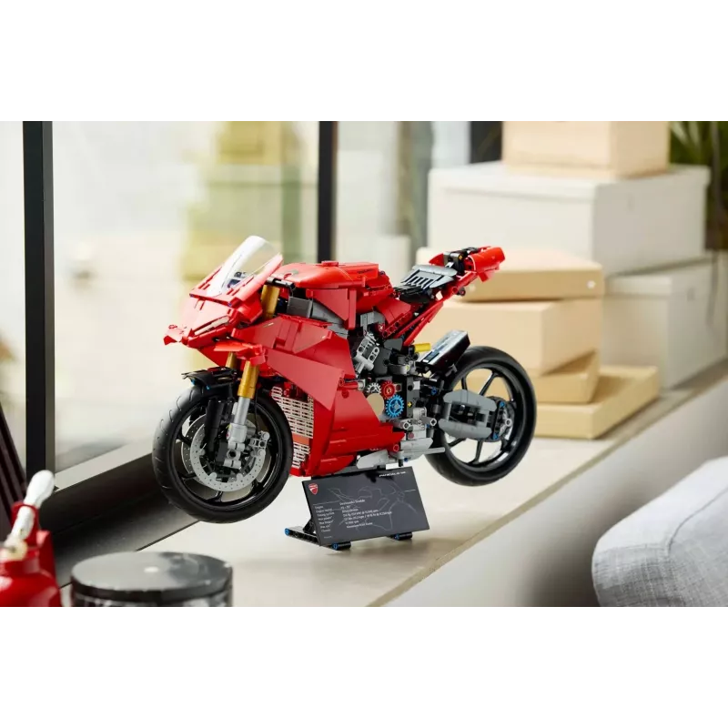 LEGO TECHNIC 42202 Ducati Panigale V4 S Motociklo Konstruktorius