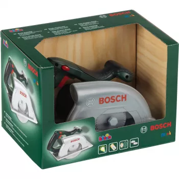 Theo Klein 8421 Bosch diskinis pjūklas – žaislinis pjūklas su sukimosi, garso ir šviesos efektais