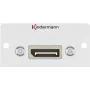 Kindermann 7444000583 Sieninis lizdas DisplayPort aliuminis (7444000583)
