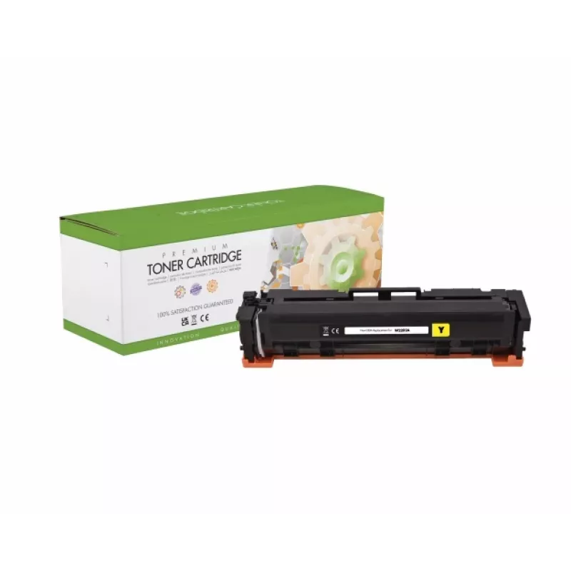 Suderinama „Static Control“ HP 220A (W2202A) tonerio kasetė, geltona