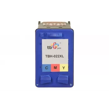 Rašalo kasetė TBH-022XL (HP No. 22 - C9352AE) spalvota perdirbta