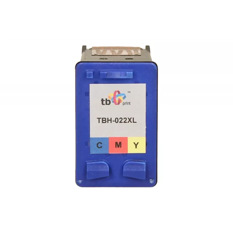 Rašalo kasetė TBH-022XL (HP No. 22 - C9352AE) spalvota perdirbta