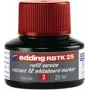 Papildymas žymekliui Edding RBTK 25 – raudonas rašalas, 25 ml