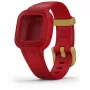Garmin vivofit jr. 3 raudonas silikoninis dirželis vaikų veiklos stebėjimo apyrankei