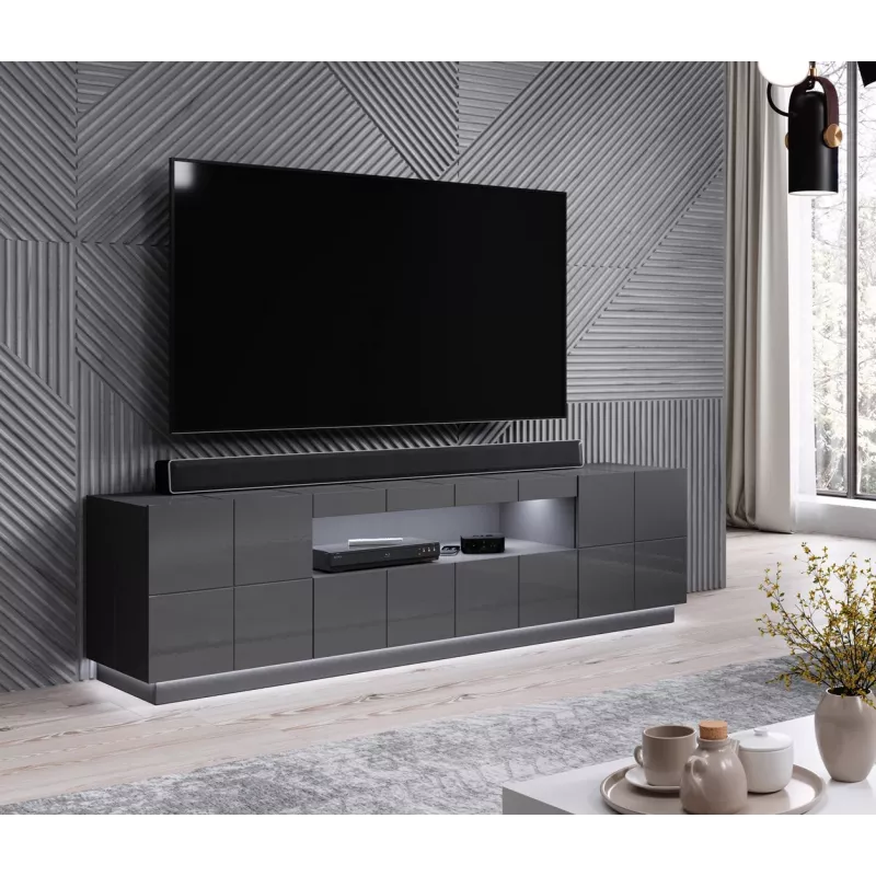 RTV spintelės LED apšvietimas Cama Meble REJA – paviršinis montavimas, balta šviesa, maitinimas iš tinklo