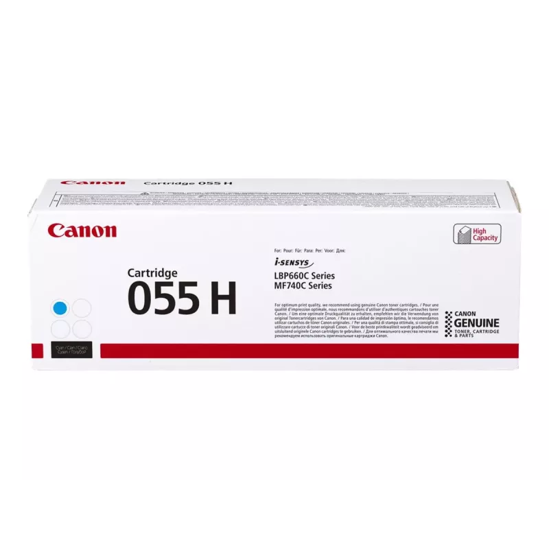 Canon 055H kasetė su toneriu 1 vnt. Originali Ciano