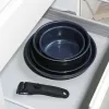 Keptuvių rinkinys Russell Hobbs RH03319EU7, 5 dalių, su keramine nelimpančia danga, tinka indikacijai
