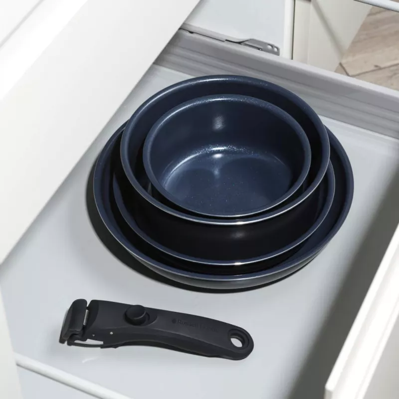 Keptuvių rinkinys Russell Hobbs RH03319EU7, 5 dalių, su keramine nelimpančia danga, tinka indikacijai