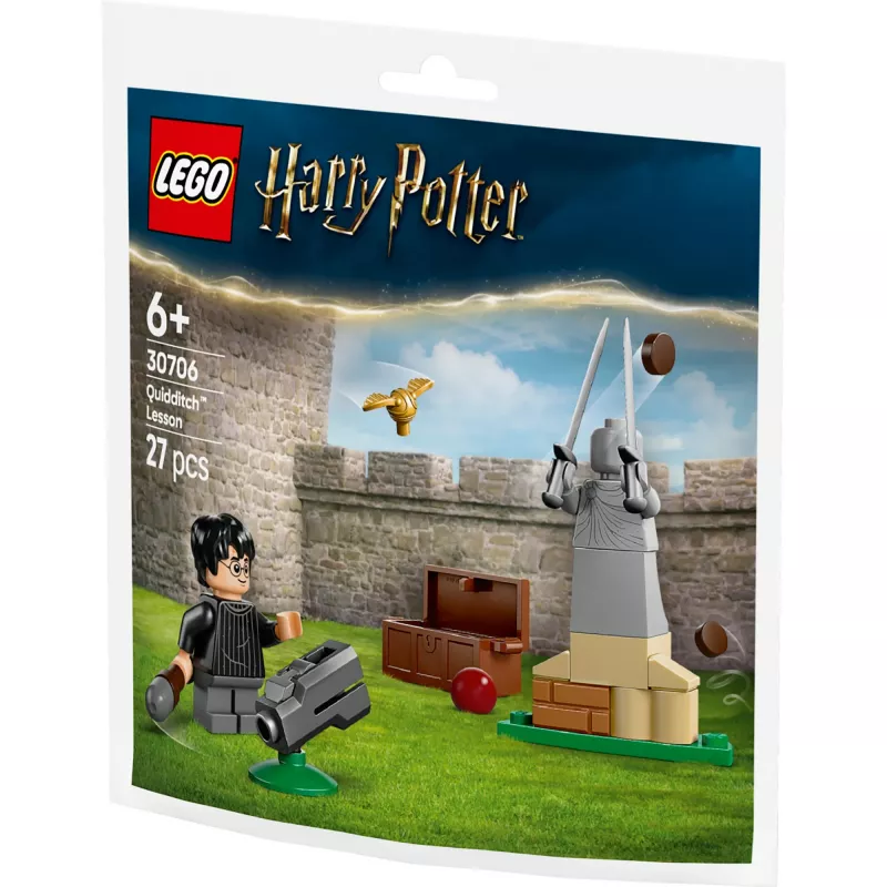 LEGO Harry Potter rinkinys 30706 Kvidičo pamoka su Harry ir Draco minifigūrėlėmis