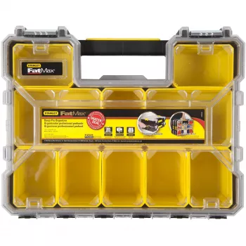 Stanley FATMAX Pro Organizer su metaliniu fiksatoriumi ir vandens sandarinimu Gilus