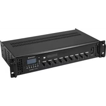 Mikserinis stiprintuvas Omnitronic MA-360P 360W 100V – PA sistemos stiprintuvas