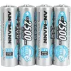 AA baterija Ansmann 2500mAh maxE plus nikelio-metalo hidrido (NiMH) įkraunama