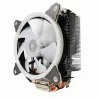 Oro aušintuvas Gembird CPU-HURACAN-ARGB-X130 12 cm Juoda Balta