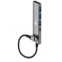 Goobay Slim 4 prievadų USB-Hub USB-C į USB-A 5 Gbit/s - kištukas 1x (76562)