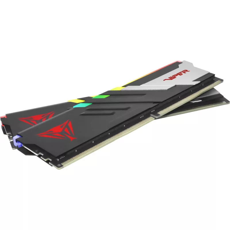 DDR5 32 GB (2x16 GB) 6000 MT/s žaidimų RAM PATRIOT KLEVV CRAS V su radiatoriumi, CL30, 1,35 V, XMP 3.0, RGB