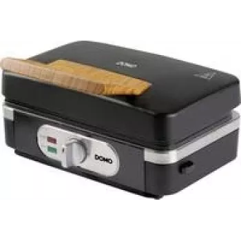 Domo SANDWICH-waffle-GRILL 3-IN-1 INKY BLACK Sumuštinių ir vaflių keptuvė Juoda (DO9278C)