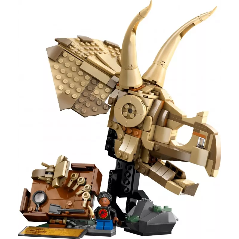 LEGO JURASSIC WORLD 76969 Dinozaurų fosilijos: Triceratops kaukolė