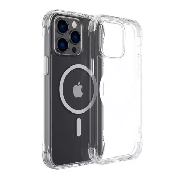 Joyroom JR-14H7 apsauginis magnetinis dėklas iPhone 14 Plus, skaidrus