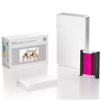 Xiaomi BHR082NGL nešiojamojo sublimacinio spausdinimo foto popierius, 20 lapų