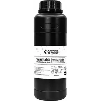 Derva Flashforge 3D spausdinimui UV/LCD skalaujama balta 0,5 L 405 nm