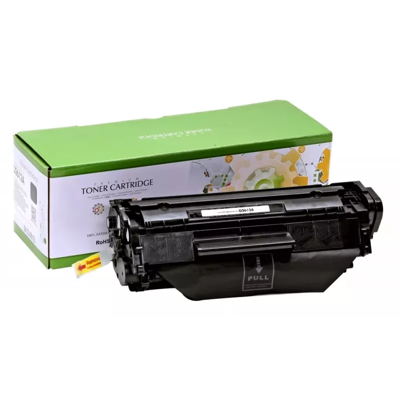 Suderinamas statinį krūvį kontroliuojantis Hewlett-Packard Q2612A/CRG103/303/703/FX-10 juodas, 2000 psl.